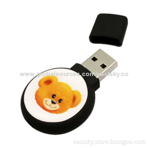 Resin Logo USB Flash Drive, Custom Colored Body to Match Logos, Housing Plastic